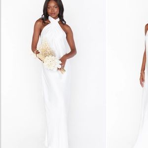 Show me your mumu Jasmine Halter Maxi Dress